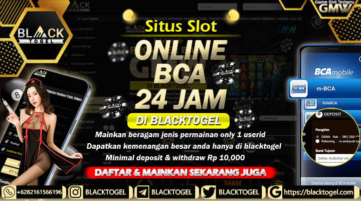 Situs Slot Online BCA 24 Jam